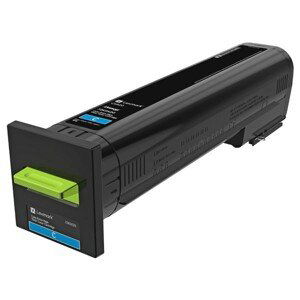 LEXMARK 72K0X20 - originálny toner, azúrový, 22000 strán