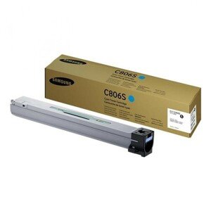 SAMSUNG CLT-C806S - originálny toner, azúrový, 30000 strán