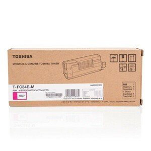 TOSHIBA T-FC34EM - originálny toner, purpurový, 11500 strán