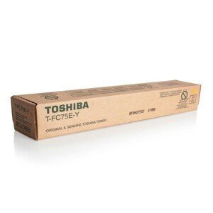 TOSHIBA T-FC75E-Y - originálny toner, žltý, 35400 strán