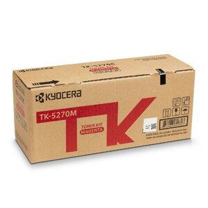 KYOCERA TK5270M - originálny toner, purpurový, 6000 strán