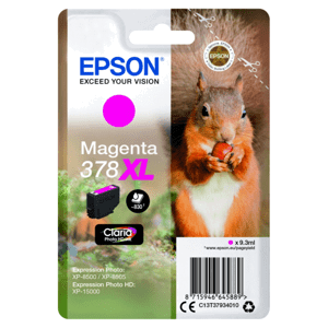 EPSON T3793 (C13T37934010) - originálna cartridge, purpurová, 9,3ml