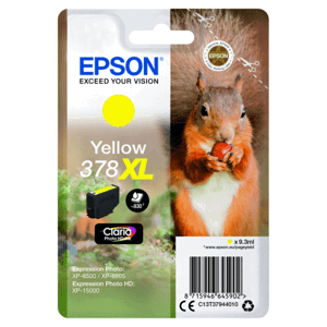 EPSON T3794 (C13T37944010) - originálna cartridge, žltá, 9,3ml