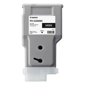 CANON PFI-320 MBK - originálna cartridge, matne čierna, 300ml