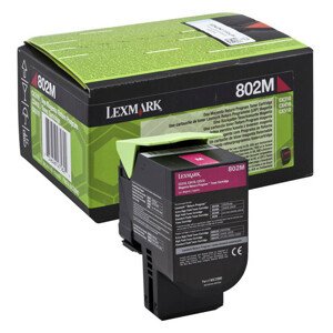 LEXMARK 80C0S20 - originálny toner, azúrový, 2000 strán