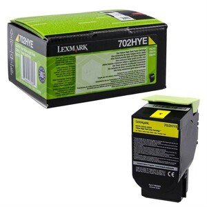 LEXMARK 70C2HYE - originálny toner, žltý, 3000 strán