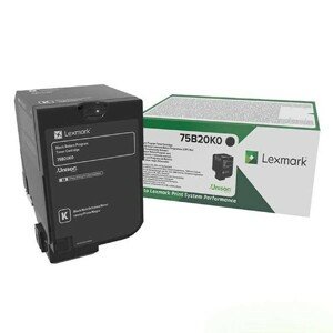 LEXMARK 75B20K0 - originálny toner, čierny, 13000 strán