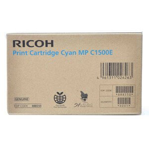 RICOH MPC1500 (888550) - originálna cartridge, azúrová, 3000 strán