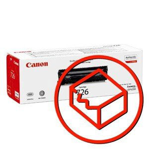 CANON CRG-726 BK - originálny toner, čierny, 2100 strán