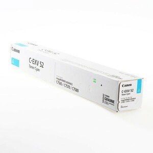 CANON CEXV-52 C - originálny toner, azúrový, 66500 strán