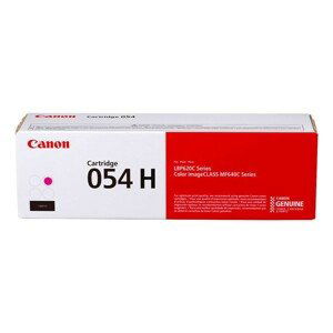 CANON 054H M - originálny toner, purpurový, 2300 strán