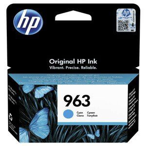 HP 3JA23AE - originálna cartridge HP 963, azúrová, 11ml