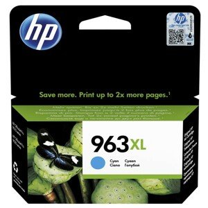 HP 3JA27AE - originálna cartridge HP 963-XL, azúrová, 22.92ml