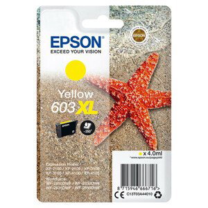 EPSON C13T03A44010 - originálna cartridge, žltá, 4,0ml