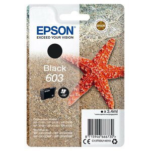 EPSON C13T03U14010 - originálna cartridge, čierna, 3,4ml