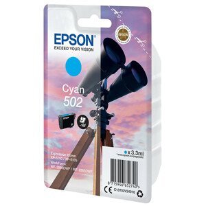 EPSON C13T02V24020 - originálna cartridge, azúrová, 165 strán