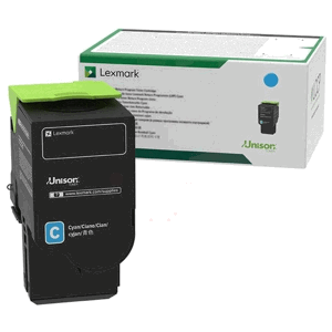 LEXMARK 78C20C0 - originálny toner, azúrový, 1400 strán