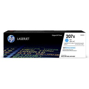 HP W2211X - originálny toner HP 207X, azúrový, 2450 strán