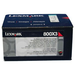 LEXMARK 80C0X30 - originálny toner, purpurový, 4000 strán