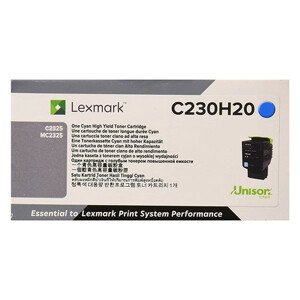 LEXMARK C230H20 - originálny toner, azúrový, 2300 strán