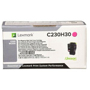 LEXMARK C230H30 - originálny toner, purpurový, 2300 strán