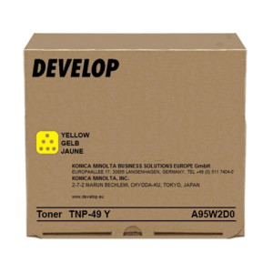 DEVELOP A95W2D0 - originálny toner, žltý, 12000 strán