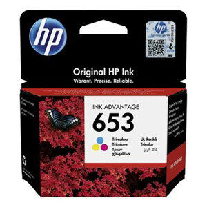 HP 3YM74AE - originálna cartridge HP 653, farebná, 5ml