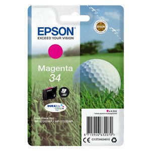 EPSON T3463 (C13T34634020) - originálna cartridge, purpurová, 4,2ml