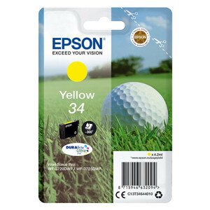 EPSON T3464 (C13T34644020) - originálna cartridge, žltá, 4,2ml