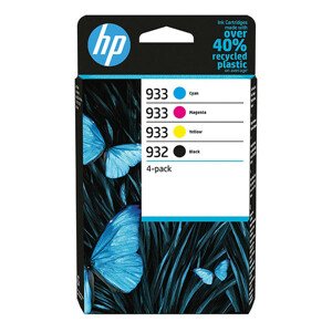 MultiPack HP 6ZC71AE - originálna cartridge, čierna + farebná multipack