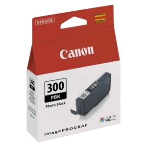 CANON PFI-300 BK - originálna cartridge, čierna, 14,4ml