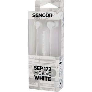 SEP 172 VCM WHITE SLÚCHADLÁ SENCOR