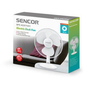 SFE 4037WH stolný ventilátor SENCOR