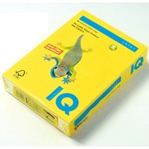 Papier xerografický IQ A4/120g 250 listov kanárikovo žltý