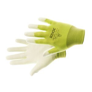 LIKE LIME rukavicenylonové PU dlaň zelená 7