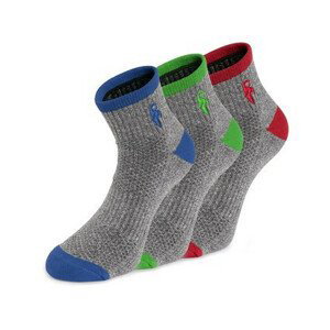 Ponožky CXS PACK, šedé, 3 páry, vel. 40 - 42
