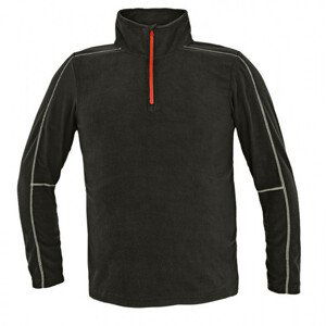 WELBURN bunda fleece čierna XL