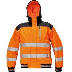 KNOXFIELD HV WINTER pilot červená 3XL