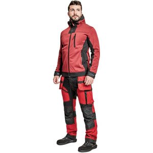 HUYER SOFTSHELL bunda čierna XL