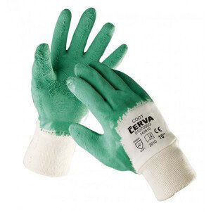 COOT rukavice máč. v zelenom latexe - 8