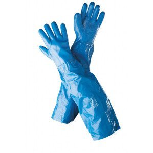 UNIVERSAL AS rukavice návlek 65 cm modrá 10