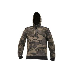 CRAMBE mikina s kapucňou camouflage 2XL