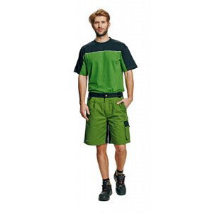 STANMORE šortky zelená/čierna 50