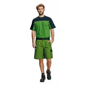 STANMORE šortky zelená/čierna 56