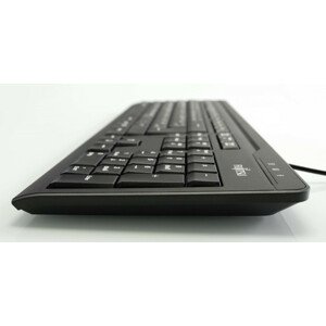 FUJITSU Klávesnica KB410 USB - čierna - CZ/SK - česká