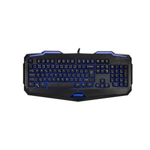 CRONO gaming klávesnica CK2110, podsvietená, CZ+SK, USB, Black