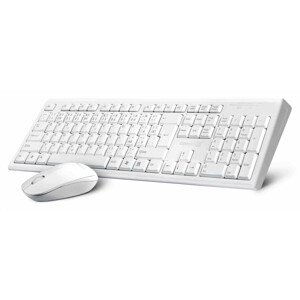 CONNECT IT Combo bezdrôtová biela klávesnica + myš, CZ + SK layout