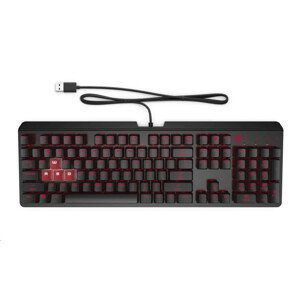 HP Encoder Gaming Red Keyboard - herná klávesnica