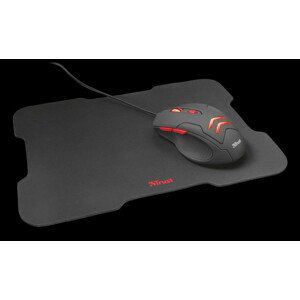 TRUST herný Myš s podložkou Ziva - Trust Ziva Gaming mouse and mouse pad