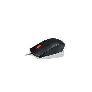 LENOVO myš drôtová Essential USB Mouse - 1600dpi, Optical, USB, 3 tlačidlá, čierna